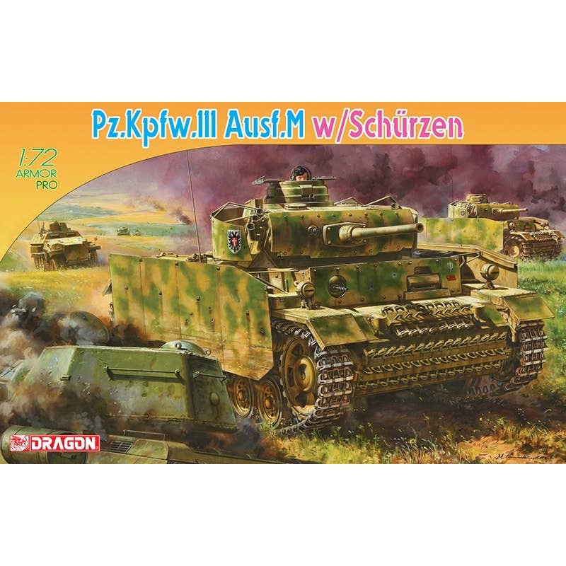 1/72 Pz.Kpfw.III Ausf.M w/Schurzen