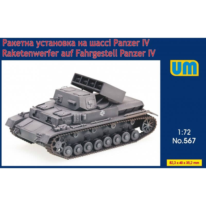 1/72 Raketenwerfer auf Fahrgestell Panzer IV