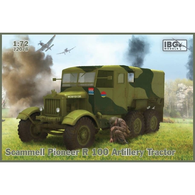 1/72 Scammell Pioneer R 100 Artillery Tractor