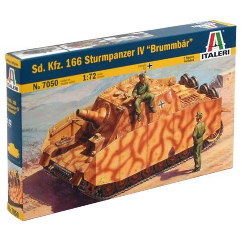 1/72 SD.KFZ.166 Sturmpanzer IV "Brummbar"