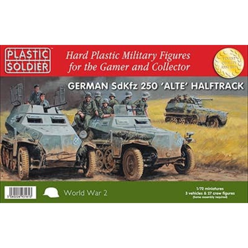 1/72 Sd.kfz. 250 Alte Halftrack with Variant Options