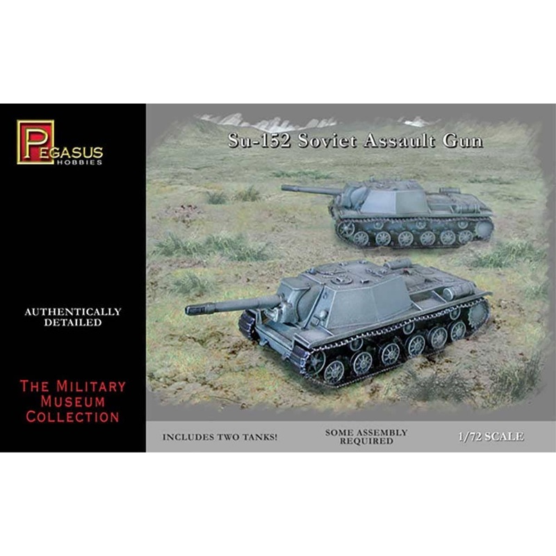 1/72 Su-152 Soviet Assault Gun (2 kit set)