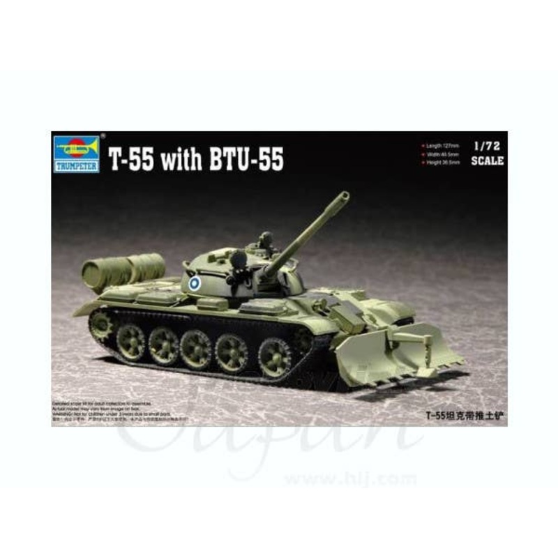 1/72 T-55 with BTU-55