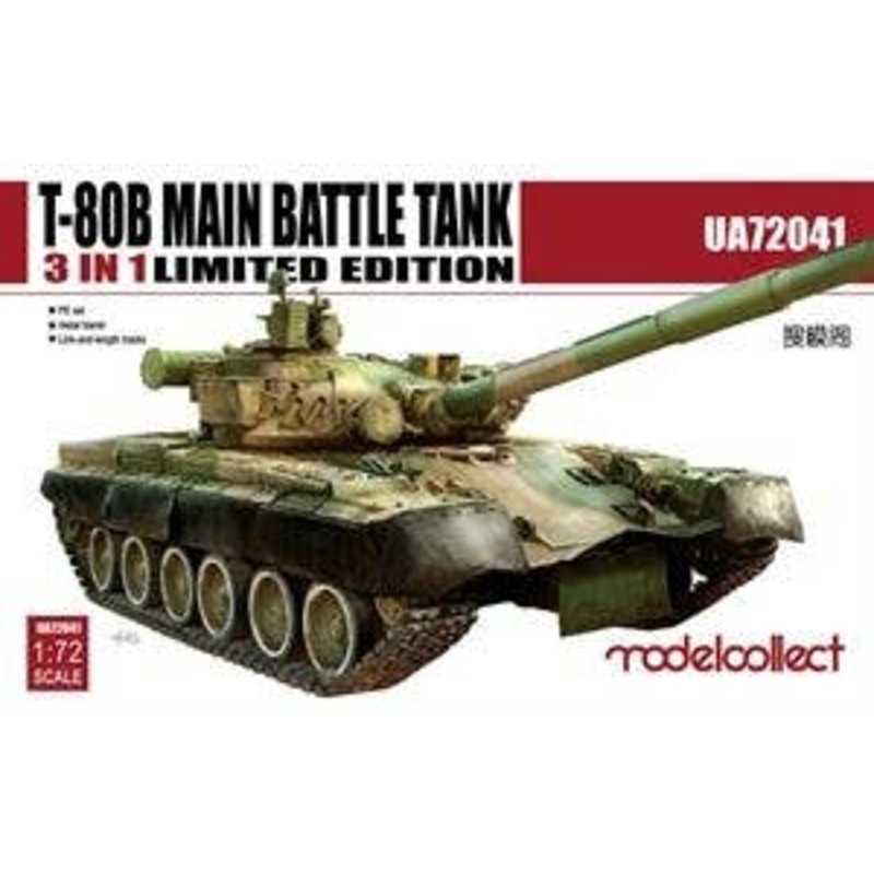 1/72 T-80B MBT 3 in 1 Limited Edition