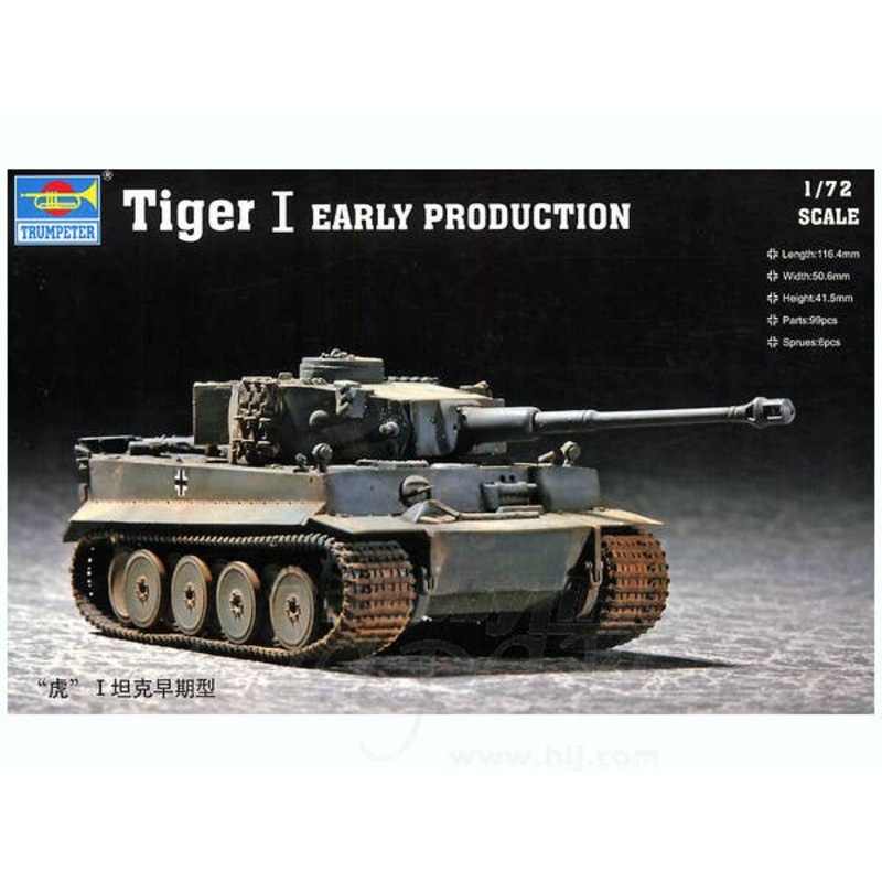1/72 Tiger I Early Type