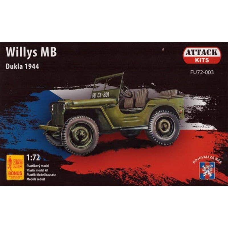 1/72 Willys MB Dukla 1944