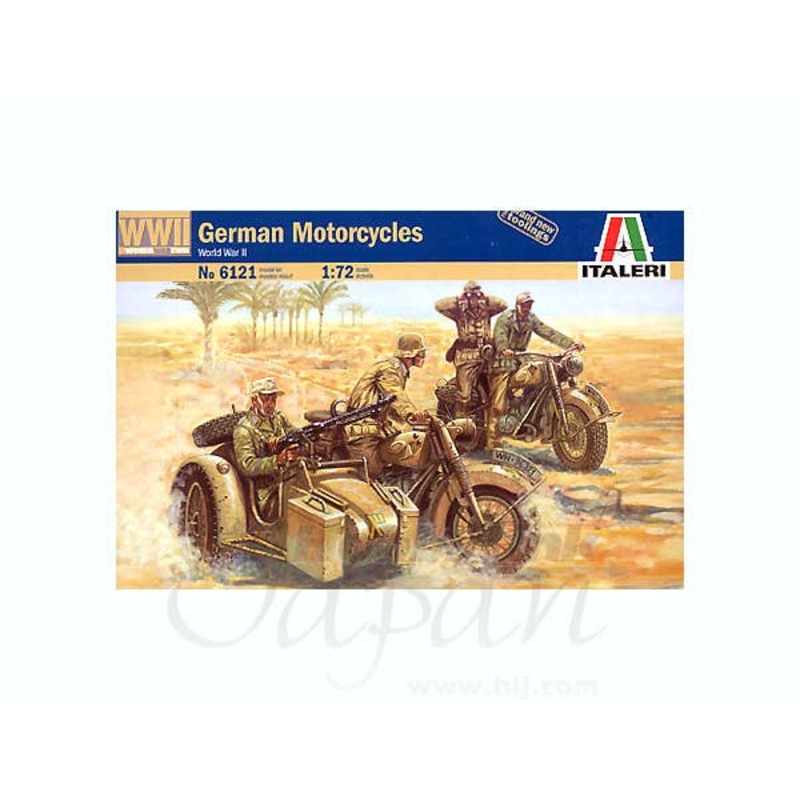 1/72 WWII German Motorcycles
