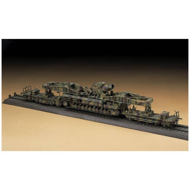1/72 60cm Moser Karl 040 Production w/Railway Carrier