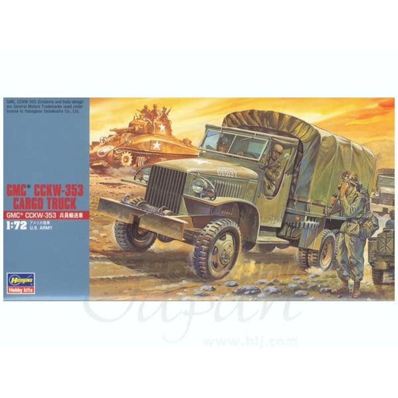 1/72 GMC. CCKW-353 Cargo