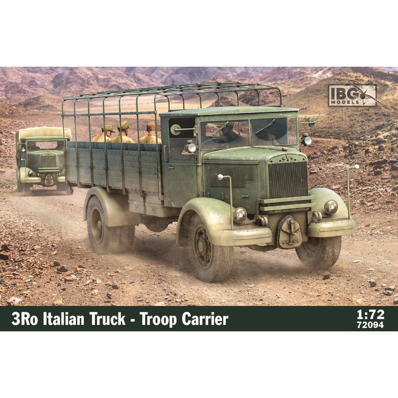 1/72 Italy Lancia 3Ro Heavy Truck Soldier Transport Type