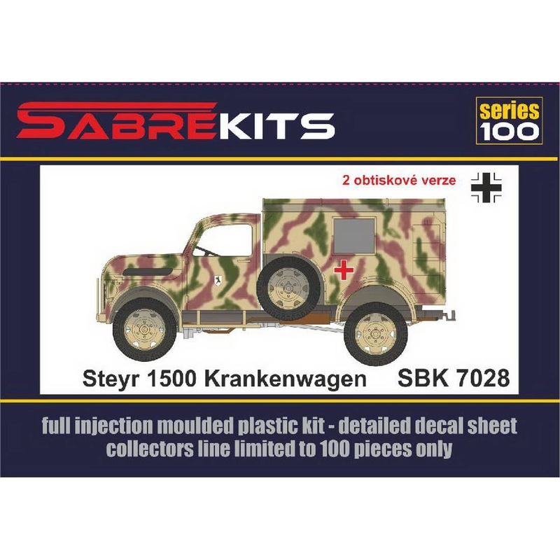 1/72 Steyr 1500 Krankenwagen