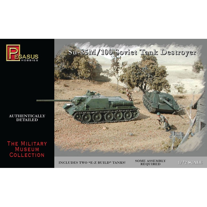 1/72 Su-85M/100 Soviet Tank Destroyer