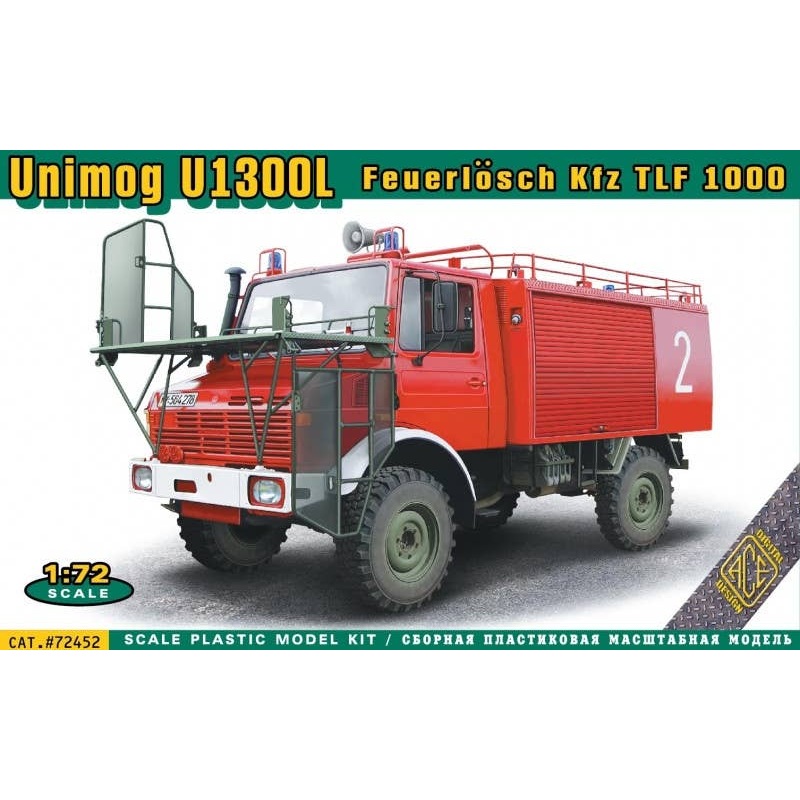 1/72 Unimog U1300L Feuerlosch Kfz TLF1000