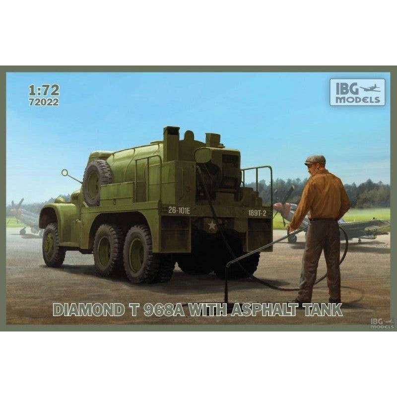 1/72 US Diamond T968A Asphalt Tanker