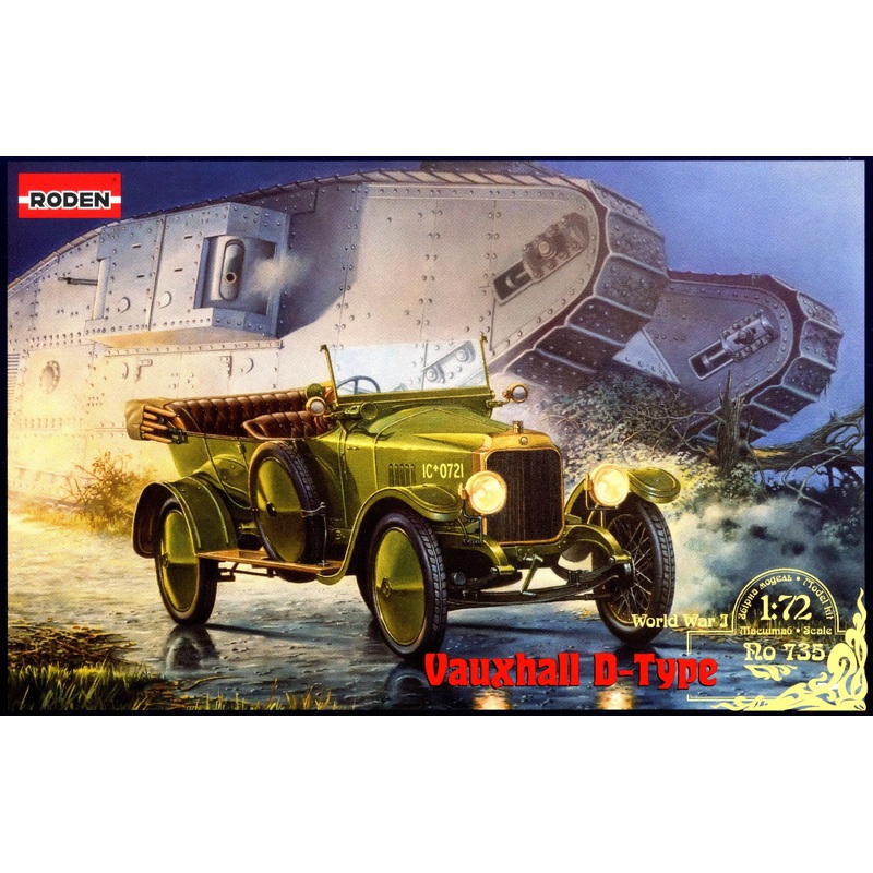1/72 Vauxhall D-Type Staff Car