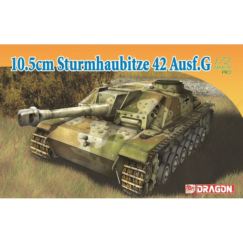 1/72 WW.II German Army 10.5cm Assault Howitzer G Type NEO Track Included