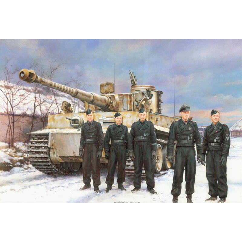 1/72 WW.II Tiger I Early Production Wittmann's Command Tiger