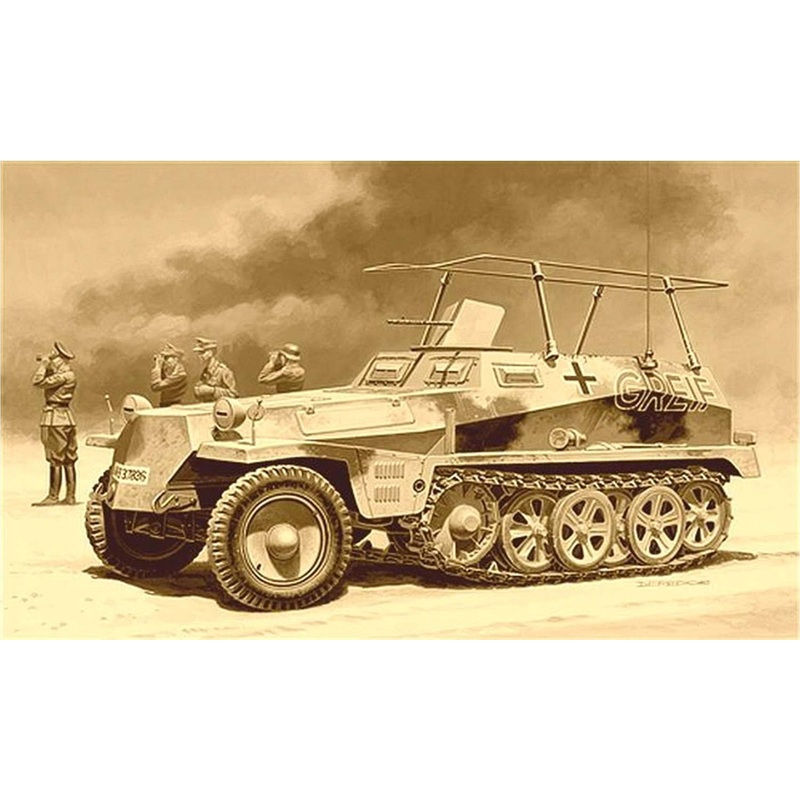 1/72 WWII German Sd.kfz.250/3 Greif