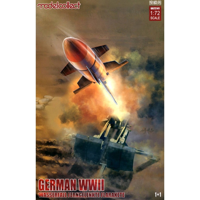 1/72 WWII German Wasserfall Ferngelenkte FlaRakete