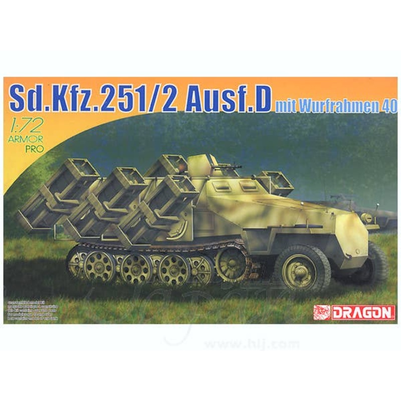 Sd.Kfz.251/2 Ausf.D mit Wurfrahmen 40