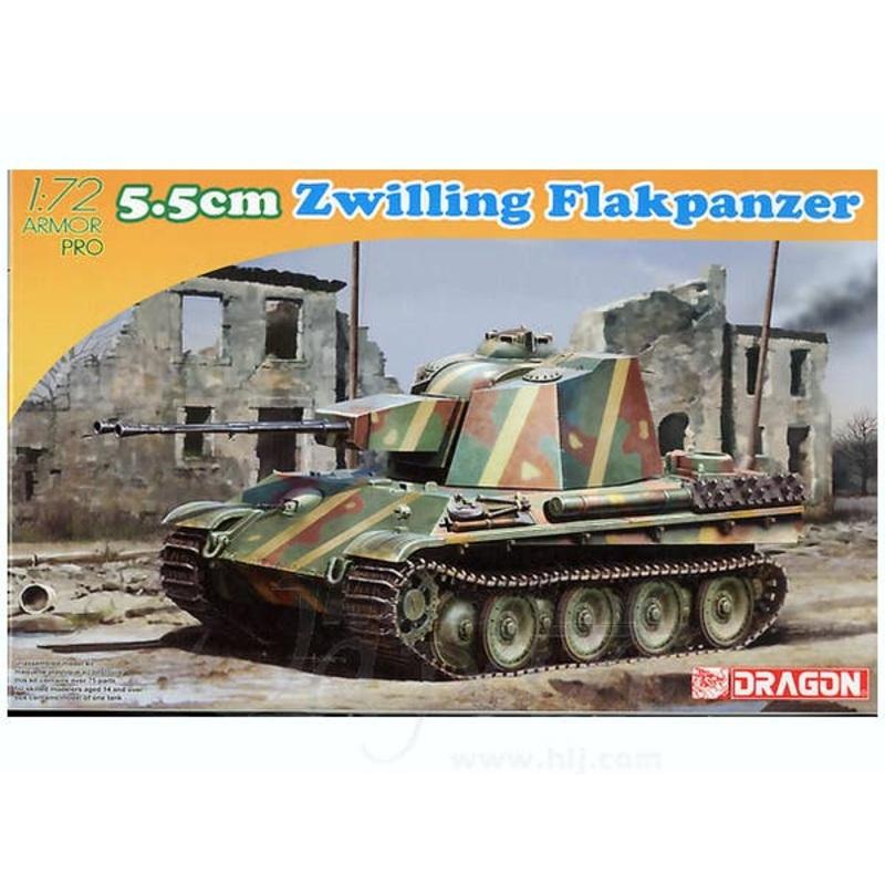 1/72 5.5cm Zwilling Flakpanzer