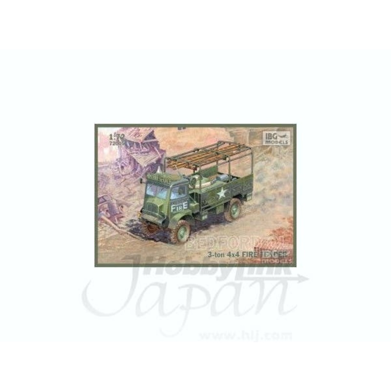 1/72 Bedford QLD 3ton 4x4 Firetender