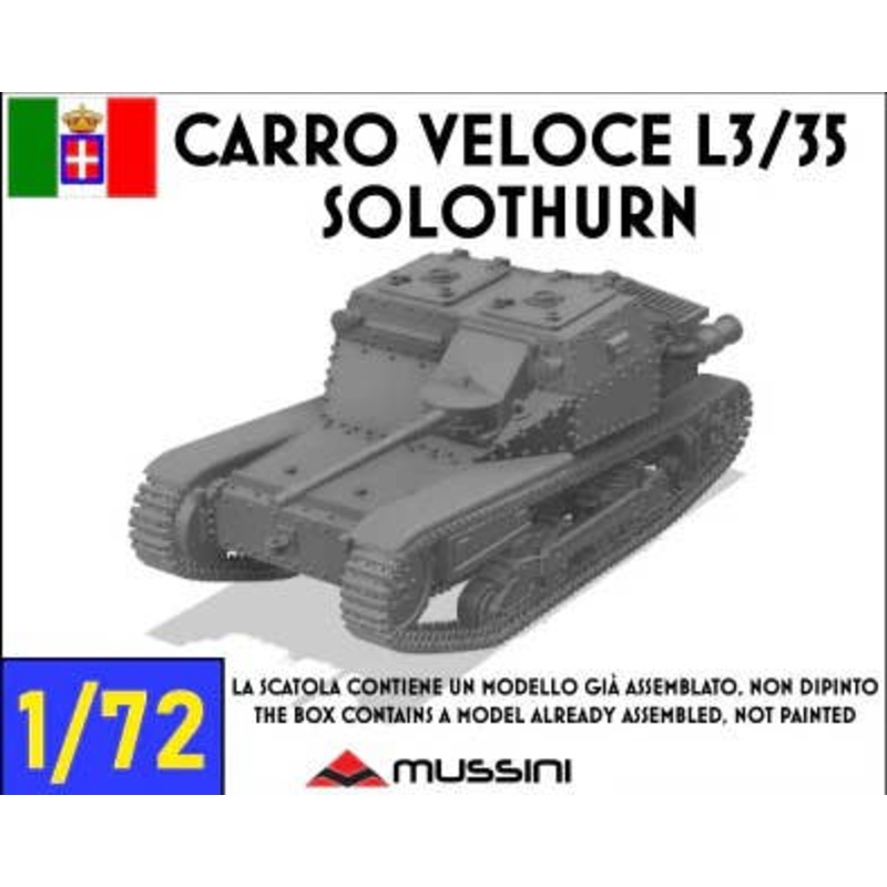 1/72 Carro Veloce L3/35 - Solothurn