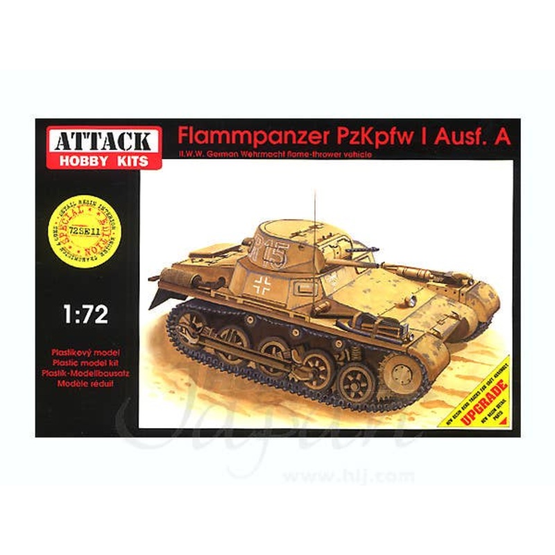 1/72 Flammpanzer PzKpfw I Ausf. A Special Edition