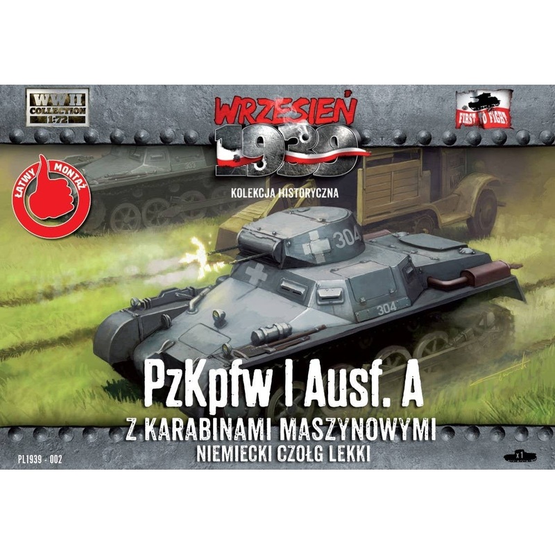 1/72 German Light Tank Pz.Kpfw. IA