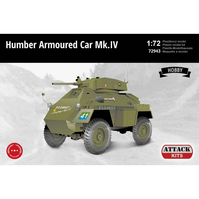 1/72 Humber Armoured Car Mk.IV (Hobby Line)
