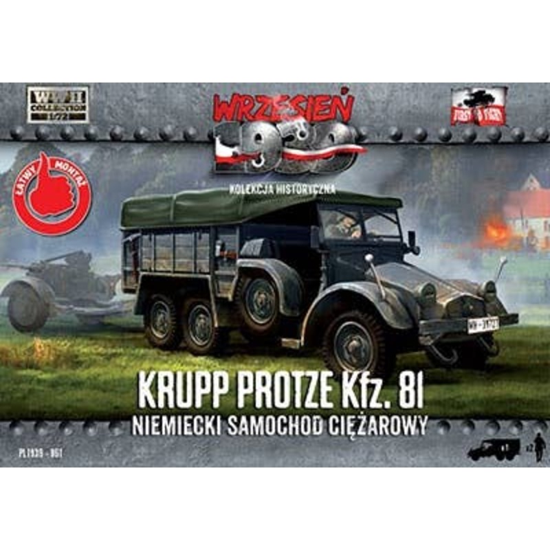 1/72 Krupp-Protze 81 German Truck
