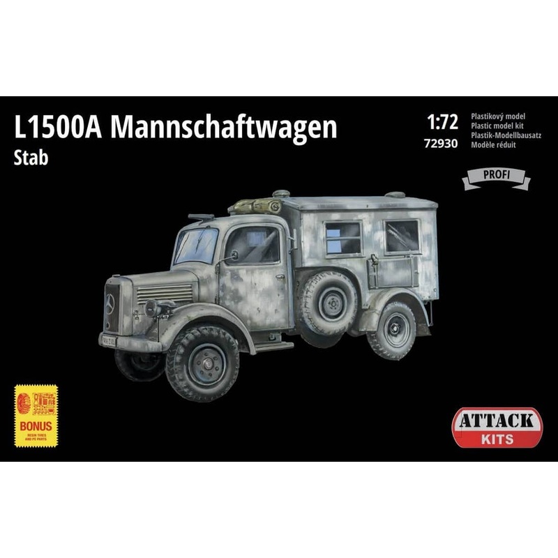 1/72 L1500A Mannschaftwagen - Stab