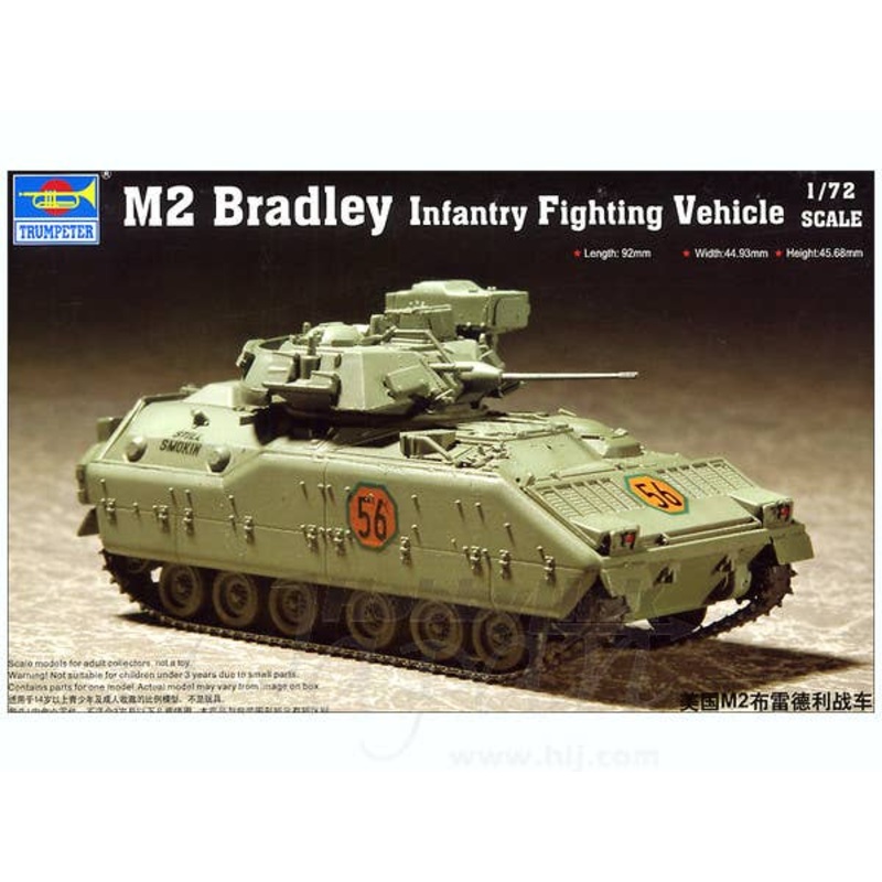 1/72 M2 Bradley Infantry Fighting Vehicle