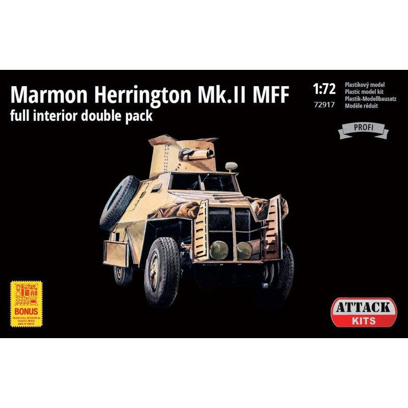 1/72 Marmon-Herrington Mk.II MFF, with Full Interior (2in1)