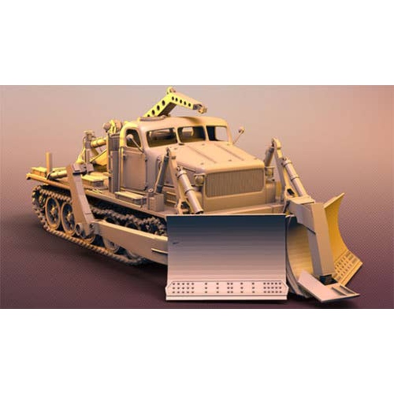 1/72 Russia BAT-M Large Dozer Equipped Tracked Work Vehicle