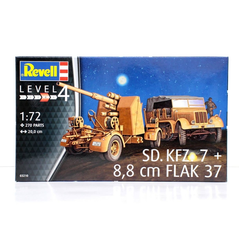 1/72 Sd.Kfz. 7 & 8,8 cm Flak 37