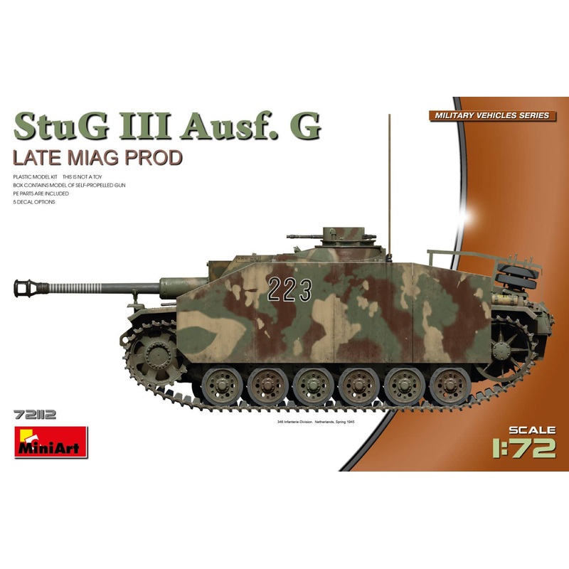 1/72 StuG III Ausf. G Late Miag Prod.