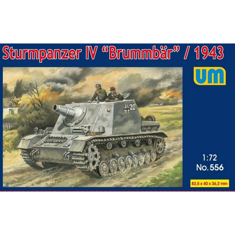 1/72 Sturmpanzer IV Brummbar, 1943