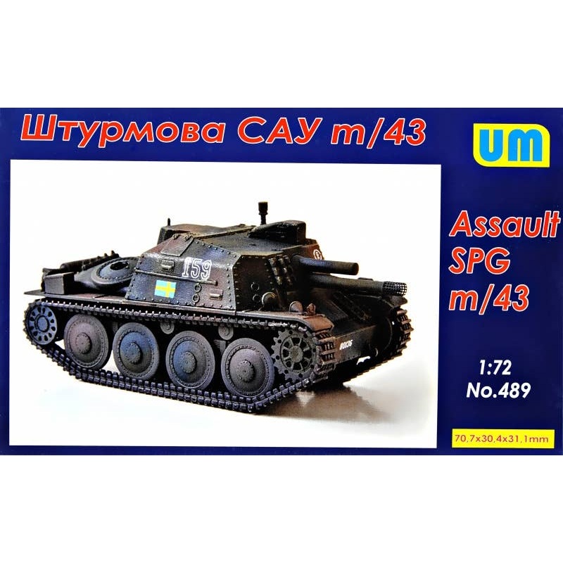 1/72 Swedish Assault SPG m/43