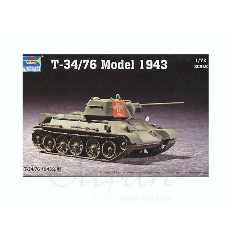 1/72 T-34/76 Model 1943