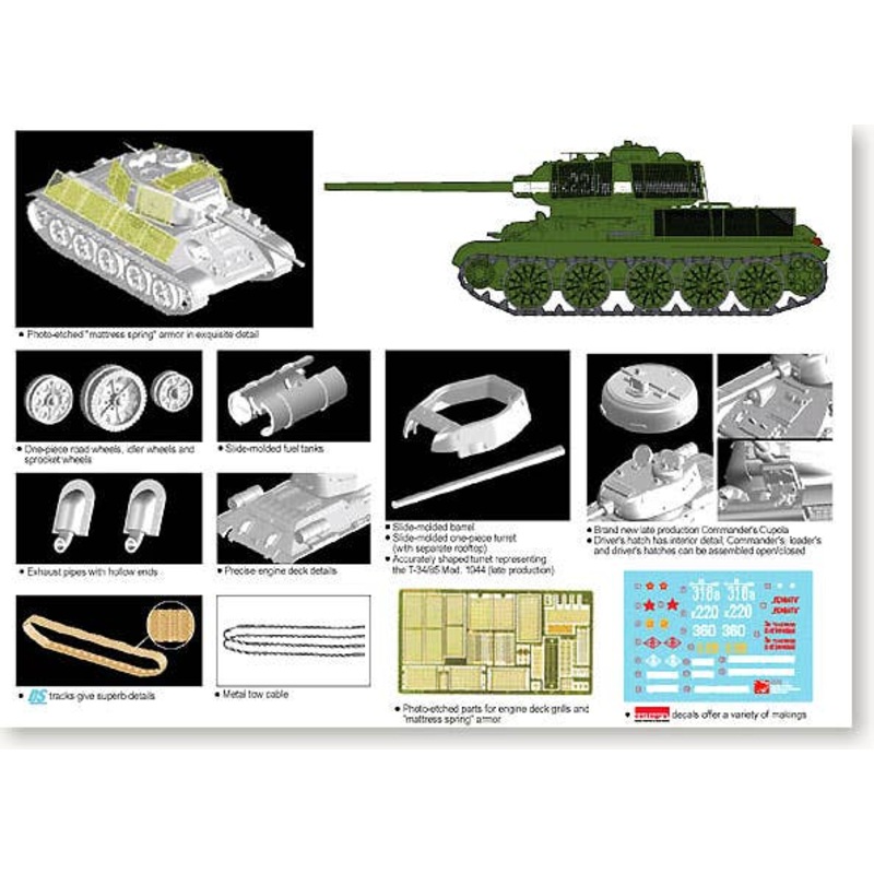 1/72 T-34/85 Mod. 1944 Late Production