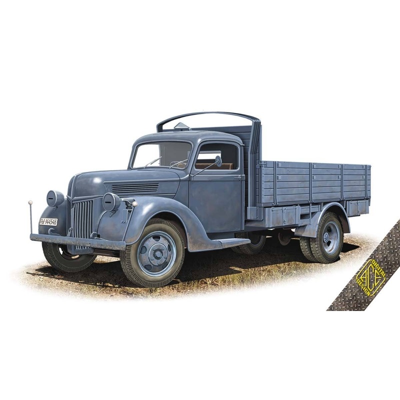 1/72 V-3000 German 3t Truck (Early Flatbed)