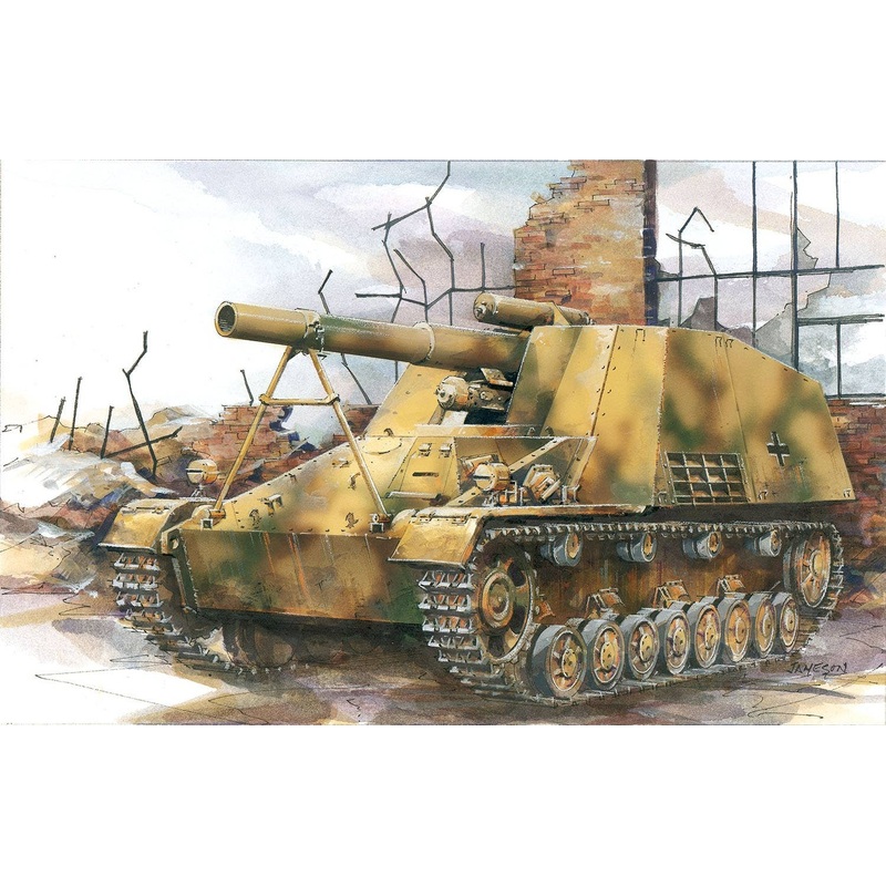 1/72 WW.II German Sd.Kfz.165 Hummel Early Version w/NEO Track