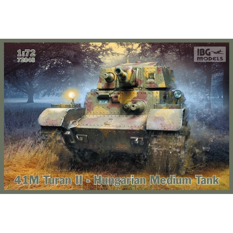 1/72 41M Turan II - Hungarian Medium Tank 75mm Cannon