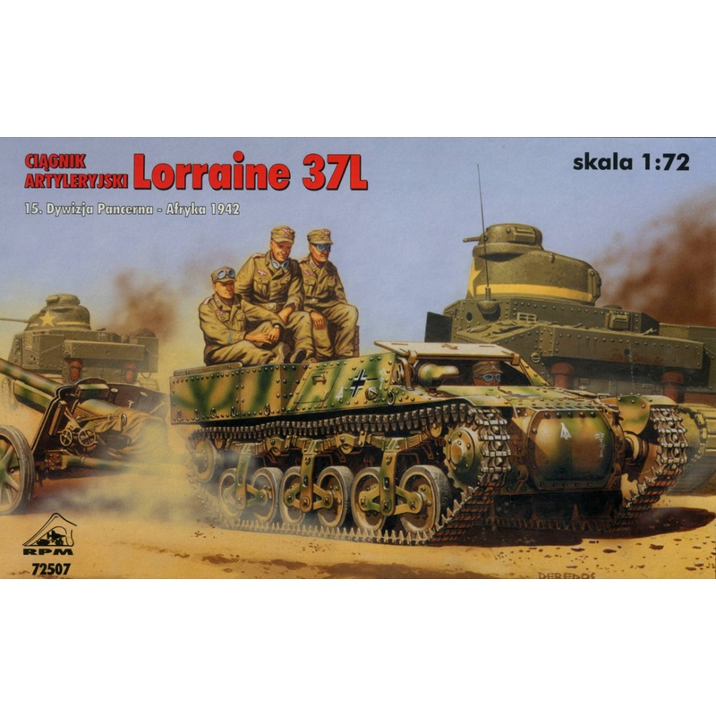 1/72 Artillery Tractor Lorraine 37L (Africa 1942)