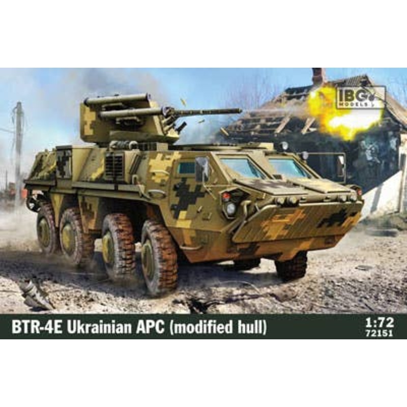 1/72 BTR-4E Ukrainian APC (modified hull)