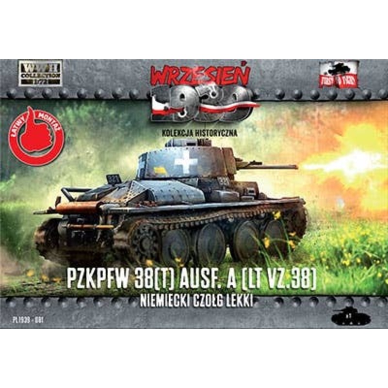 1/72 German Praga Pz.kpfw.38 (t) Ausf.A Light Tank