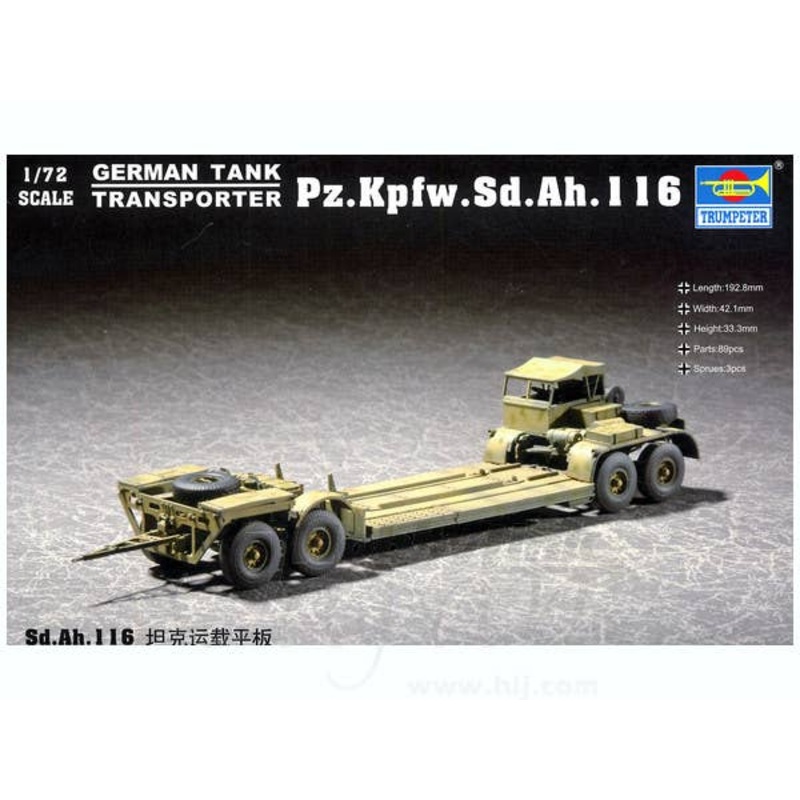 1/72 German Tank Transporter Pz.Kpfw. Sd.Ah.116
