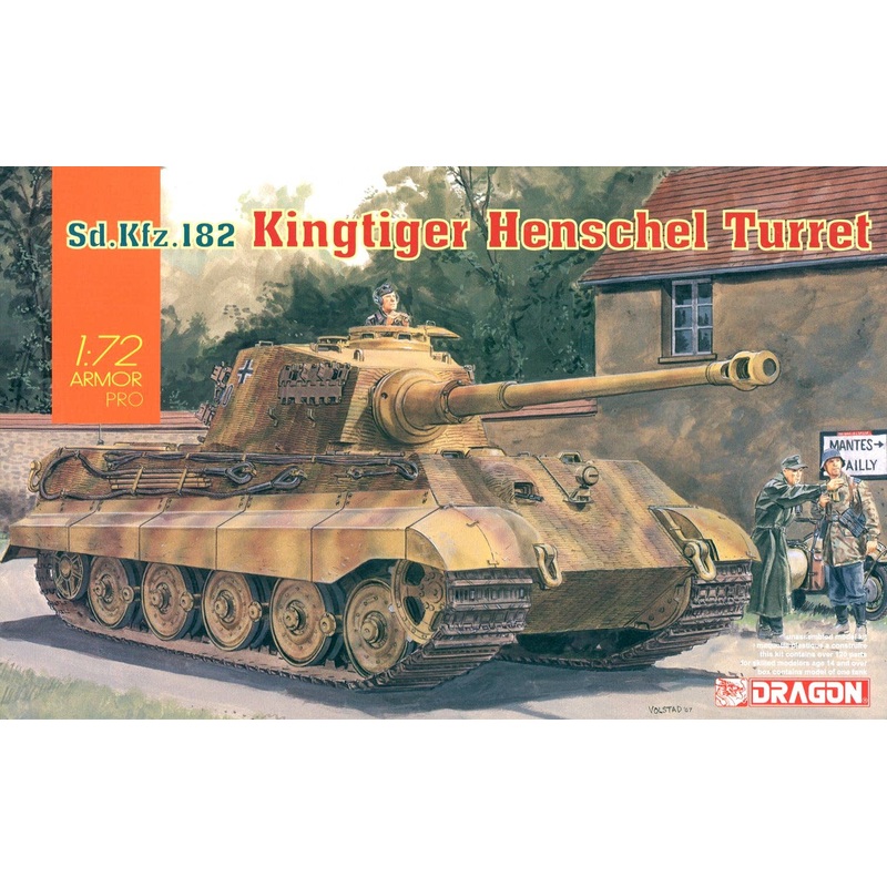 1/72 Kingtiger Henschel Turret