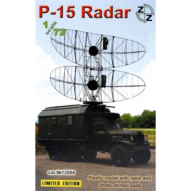 1/72 P-15 Soviet Radar Vehicle (Plastic Model with Resin and Photo-Etched Parts)